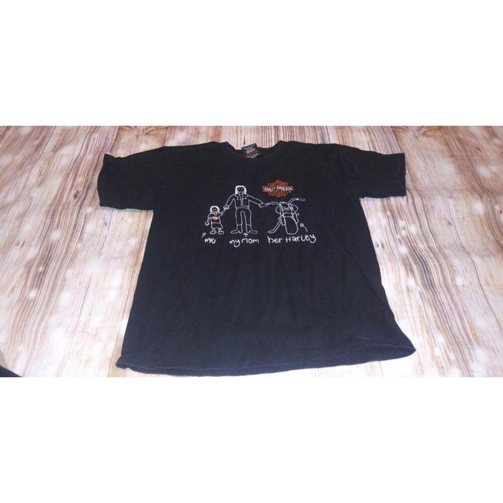 Youth kids black  Harley Davidson M t shirt